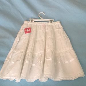 Brand new off white skirt